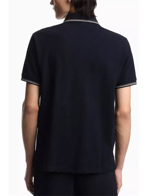 Polo con dettaglio a righe Emporio Armani | EM004606 AF23090.UB118